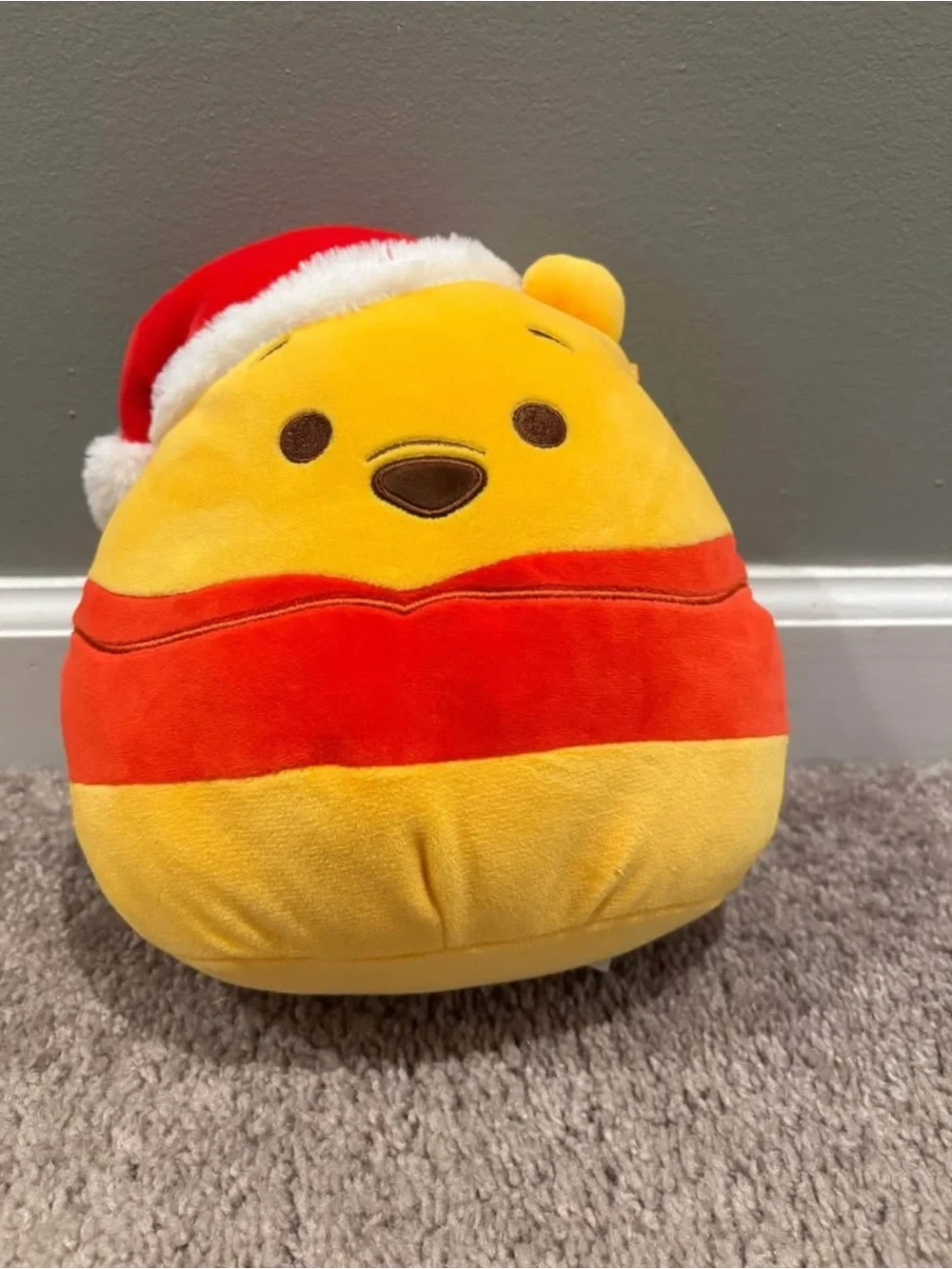 8” Christmas Winnie the Pooh Squishmallow